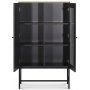Edge highboard - Gr hjtrykslaminat (HPL)