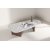 Grnvik sofabord 130 x 65 cm - Lysegr/mocca