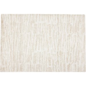 Milos tppe 290 x 200 cm - Beige/Hvid