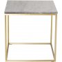 Kvarnbacken sidebord 50 x 50 cm - Gr/messing