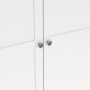 Billund garderobe med 4 lger - Hvid