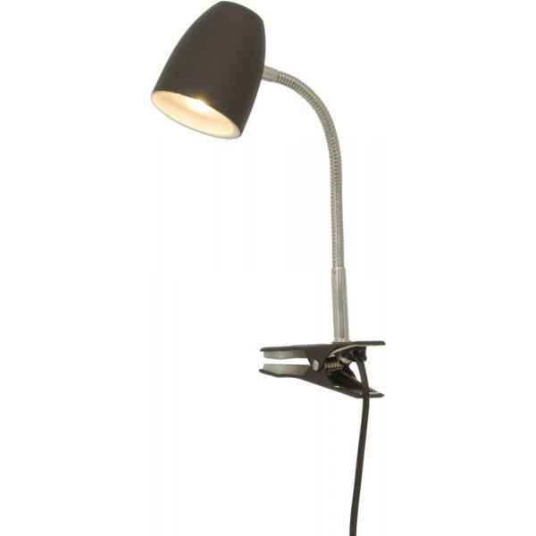 Sandnes klemlampe - Sort/krom