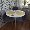 Kundebillede Nesto rundt spisebord - Hvid