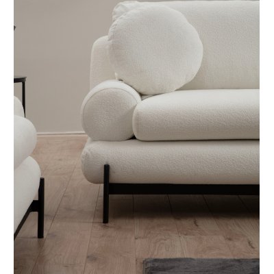 Livorno 2-personers sofa - Hvid