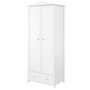 Stephany garderobe - Hvid/rosa