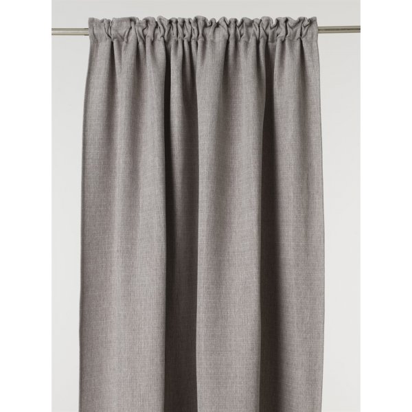 Gr gardinlngde 2-pak 135 x 240 cm - Gr mrklgning