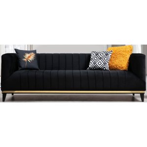 Bellini 3-personers sofa - Sort
