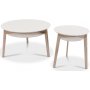 Rodeo sidebord - Hvid/whitewash eg