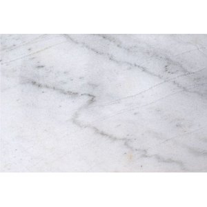 Hvid marmor bordplade - 110x35x81,5 cm
