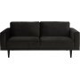Dagmar 3-personers Sofa- Gr/brun
