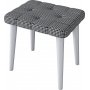Bijou toiletbord 3, 99 x 40 cm - Valnd/hvid