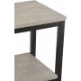 Thorborg konsolbord - Betonlaminat/sort