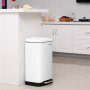 Denniz skraldespand 30 l - Hvid