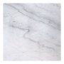 Accent sofabord rundt 85 - hvid marmor