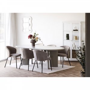 Brisbane glasskab 80x35x175 cm - Hvid Brisbane glasskab 80x35x175 cm - Hvid