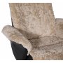 Times lnestol med fodskammel (Recliner) - Beige freskind