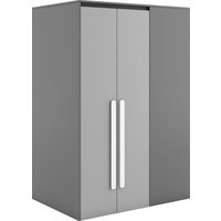 Pauline garderobe - Graphite/grå - Venstrevendt Pauline garderobe - Graphite/grå - Venstrevendt