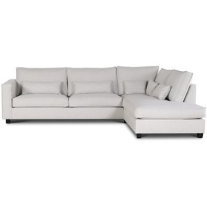 Adore Loungesofa XL ben ende til hjre - Natur (Linned)