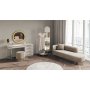 Macaroon day bed - Powder pink