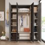 Hjemmegarderobe 2 - Antracit/gr