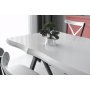 Efor spisebord 140 cm - Hvid
