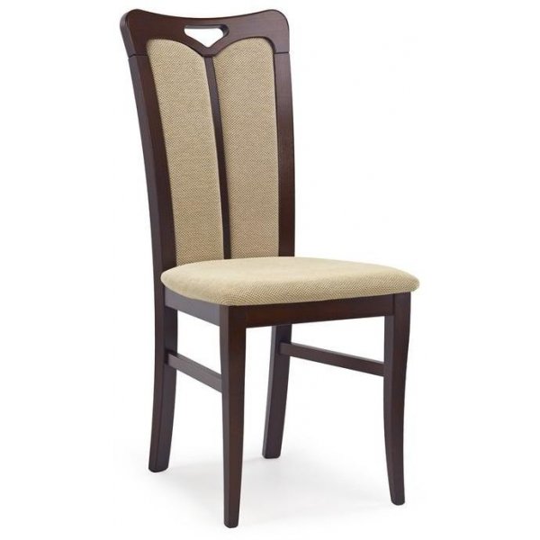 Lola stol - Valnd / beige (stof)