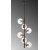 Facet loftslampe 10480 - Sort/antik