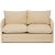 Saga 2-personers sovesofa - Creme