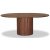 Nova spisebordsst, spisebord, der kan forlnges 130-170 cm inkl. 6 stk. pindestole Castor - Valnd + 3.00 x Mbelfdder