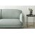 Catta 3-personers sofa med fodskammel - Lysegrn + Mbelplejest til tekstiler
