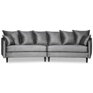 Svungen sofa Bgen 4-personer - Valgfri farve