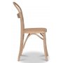 Danderyd No.16 stol - Hvidpigmenteret eg/rattan