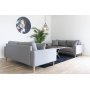Lido 2,5-personers sofa - Lysegr