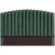 Bornholm sengegavl (smaragdgrn fljl) - valgfri bredde
