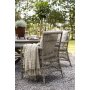 Cafst med 2 stole og bord 48 x 48 cm gr/rattan - Tor/Provence