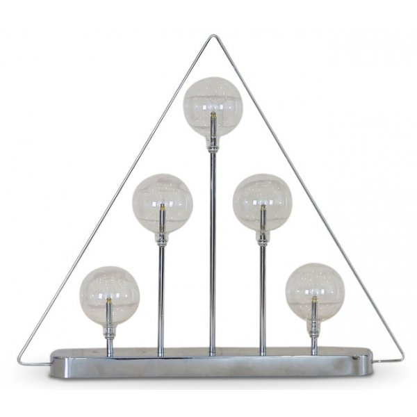 Globe Bordlampe H45 - Krom