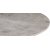 SOHO spisebord 130 cm - Brstet aluminium / Slv marmor