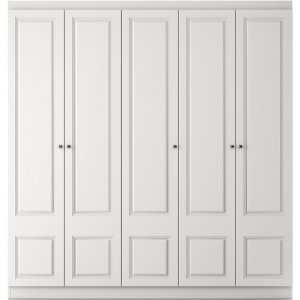 Inci garderobe 175 x 50 x 210 cm - Hvid