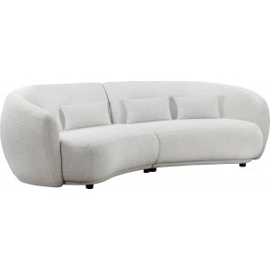 Milano 4-personers sofa - Creme