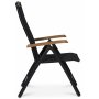 Ekens positionsstol - Sort aluminium / Polywood