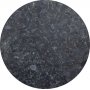 Accent sofabord rundt 85 - Sort Granit / Olieret eg