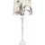 Salon bordlampe - Hvid/beige - 55 cm