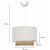 Fotilo loftslampe - Creme