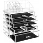 Ronya make-up skuffe 30,5 cm - Gennemsigtig