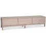 Borgholm mediebnk 188 cm XL - Whitewash