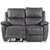 Enjoy Hollywood hvilestol (Cinema sofa) - 2-pers. (Elektrisk) i grå imiteret læder