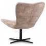 Tulpan design lnestol - Beige (Velvet)