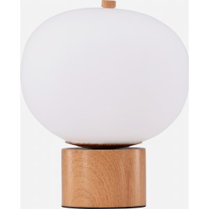 Cholet bordlampe - Brun/hvid