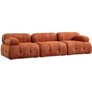 Petite 3-personers sofa - Orange