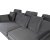 Brandy Lounge 3,5 personers sofa XL - Mrkegr (fljl)